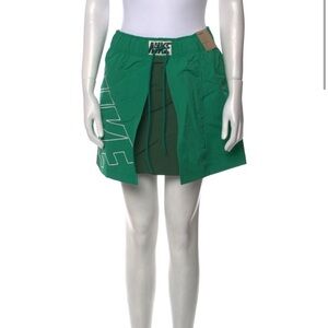 NWT Nike Green Skirt with Drawstring Waist